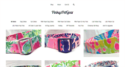 Desktop Screenshot of pinkyspetgear.com